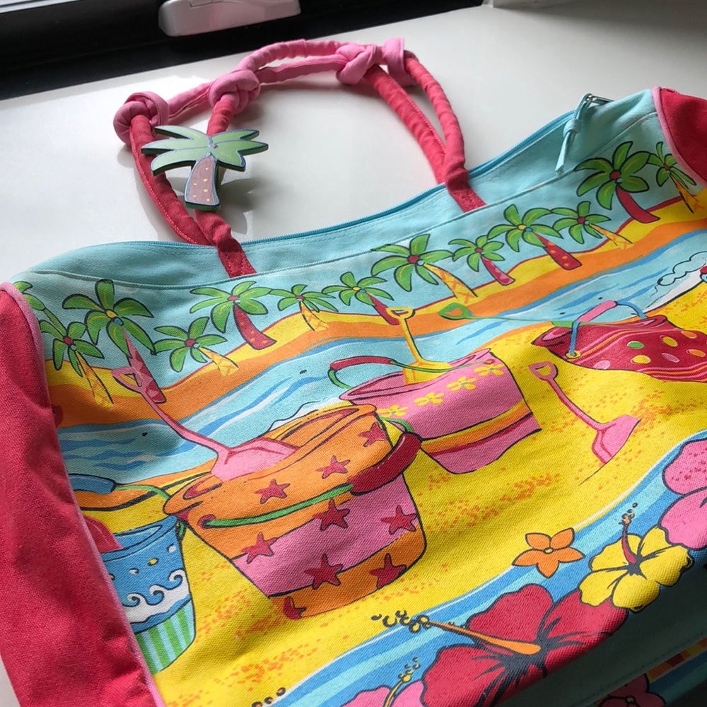 Canvas Beach Bag